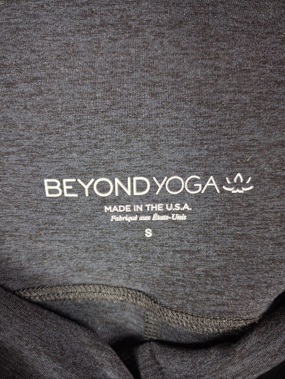 Beyond Yoga Spacedye Hot Shot Circle Skort Size Small Black Heather Activewear - Picture 2 of 6